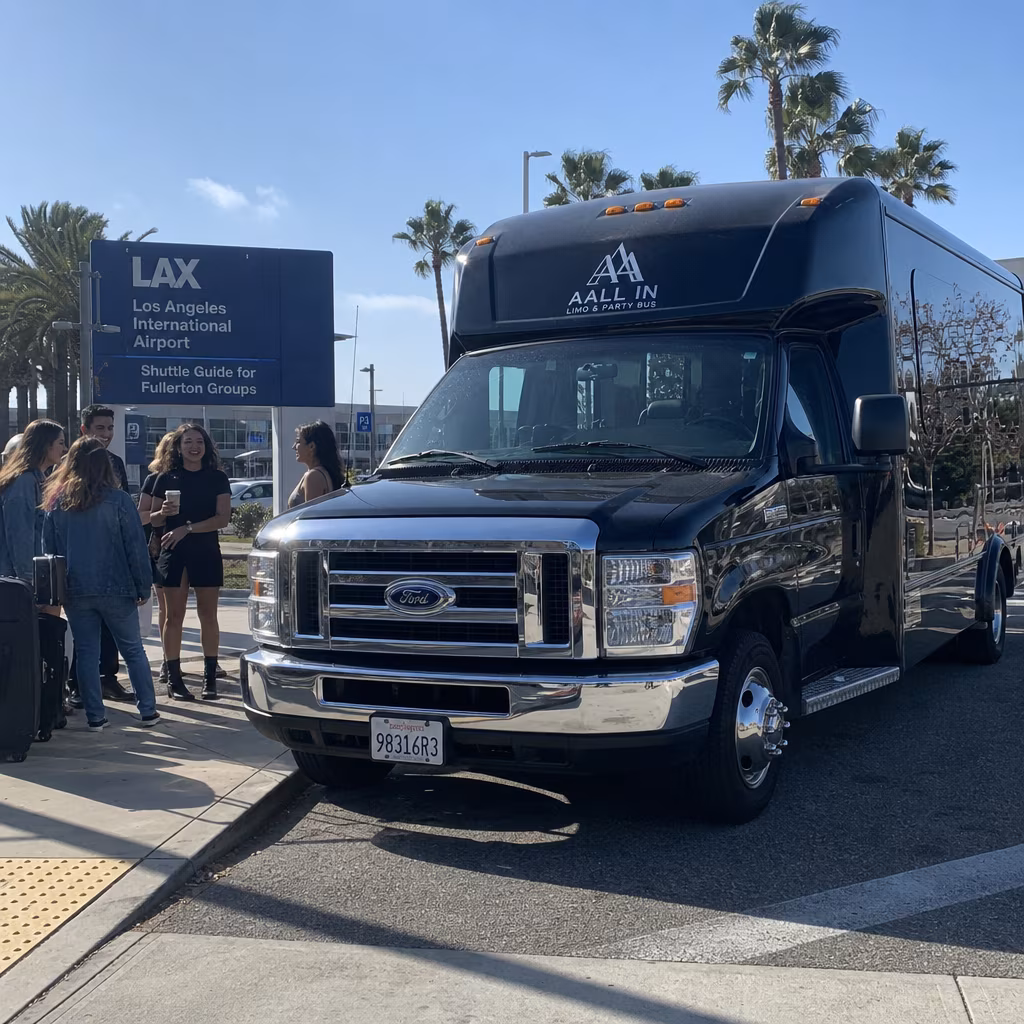 Rent a Bus to Los Angeles International Airport Shuttle Guide for Fullerton Groups: The Complete Transportation Guide