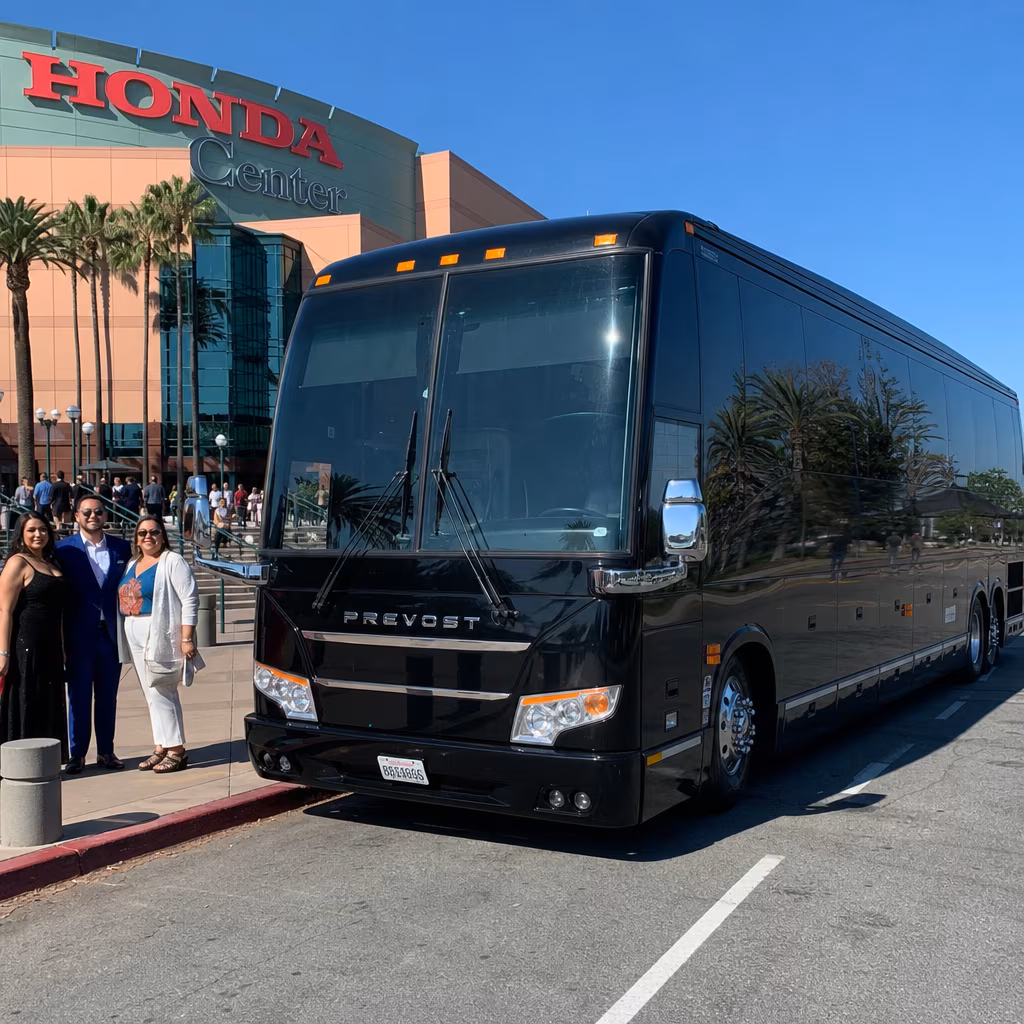 Rent a Bus to Honda Center
