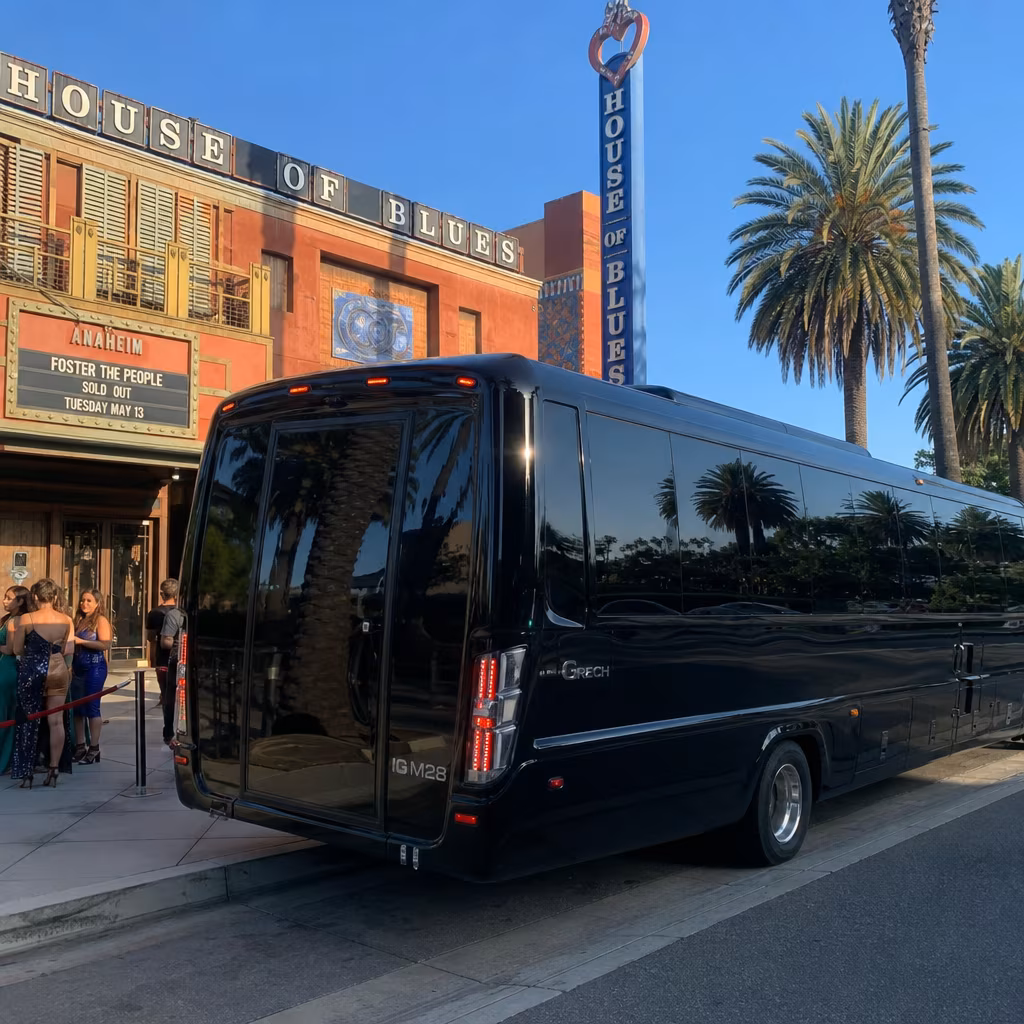 Rent a Bus to House of Blues Anaheim