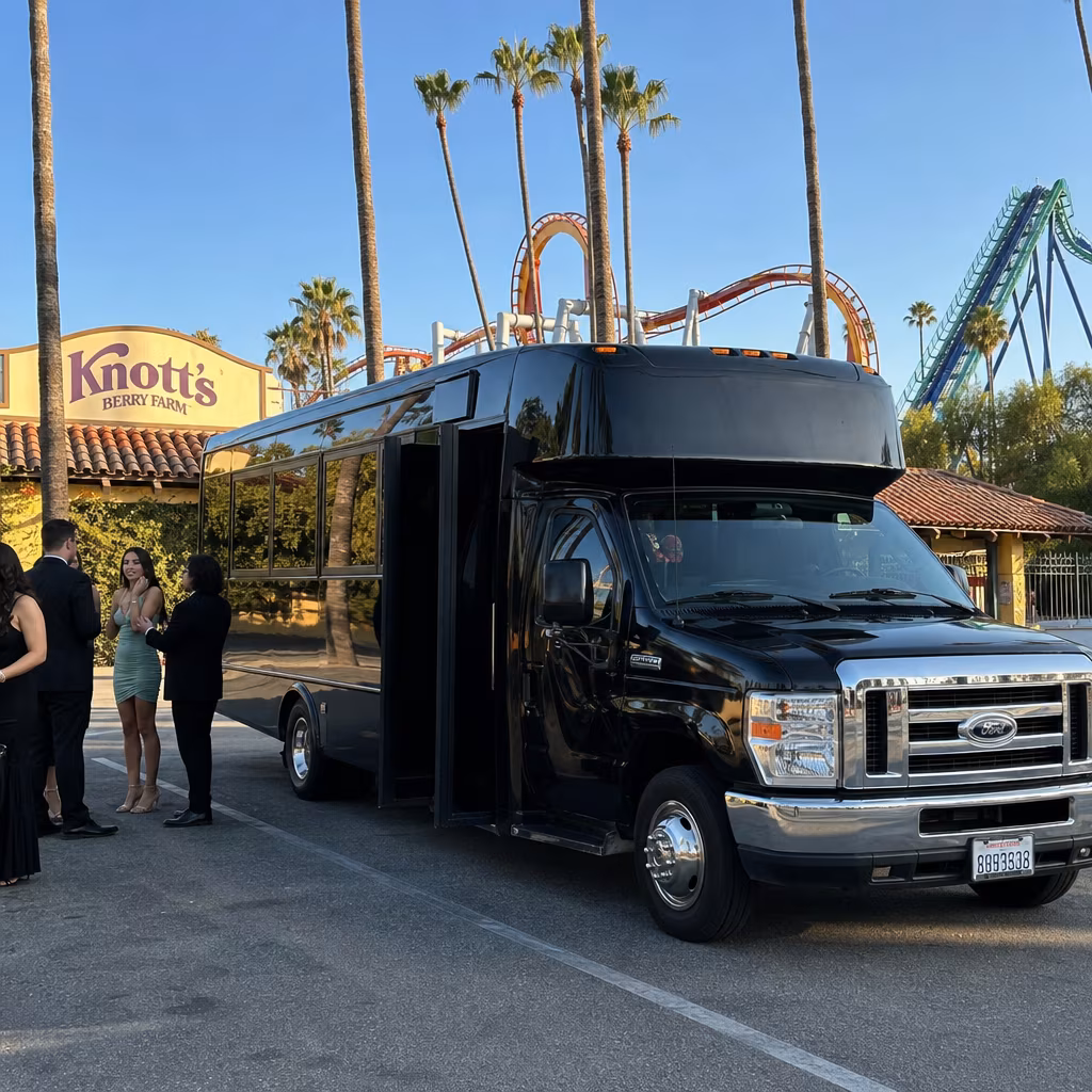 Rent a Bus to Knott's Berry Farm