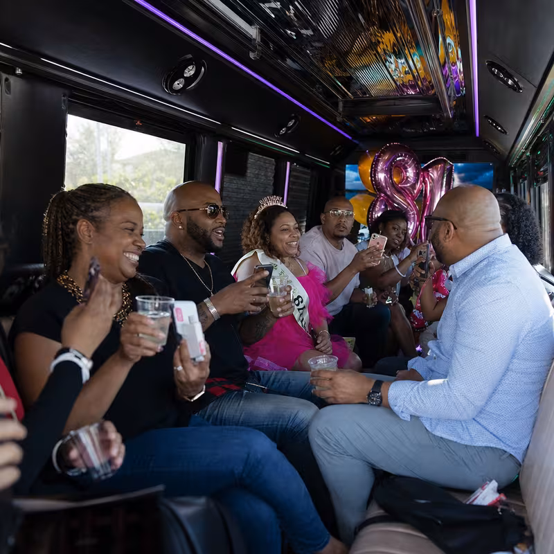 Fullerton Birthday Transportation fleet vehicle