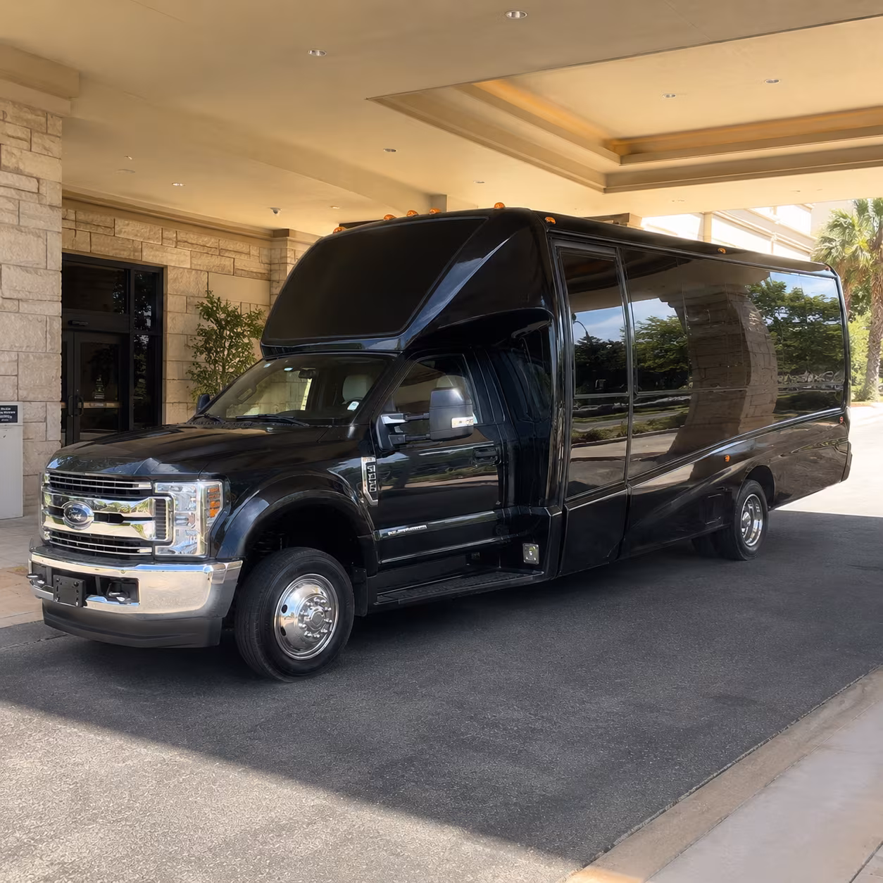 Fullerton Birthday, Sweet 16, & Quinceañera Transportation party bus interior