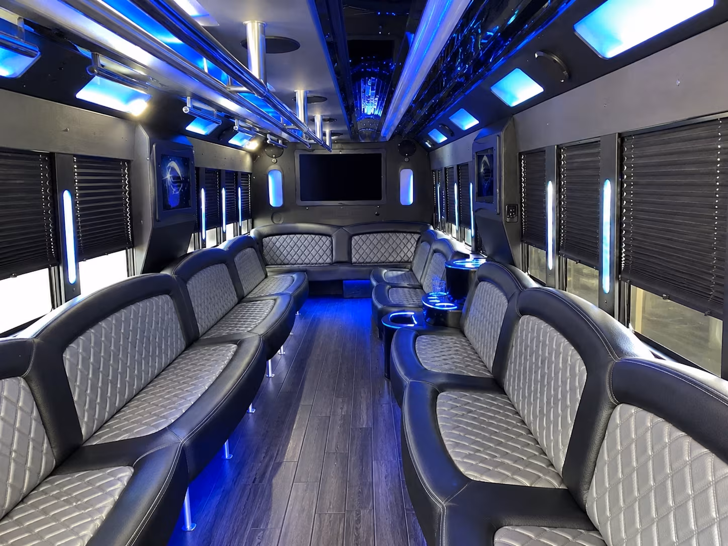 Fullerton Concert & Music Festival Transportation party bus exterior