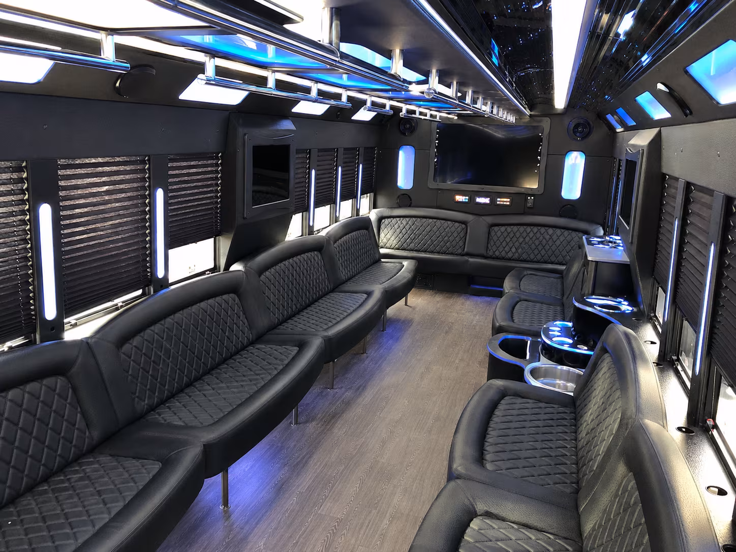 Fullerton Concert & Music Festival Transportation onboard seating