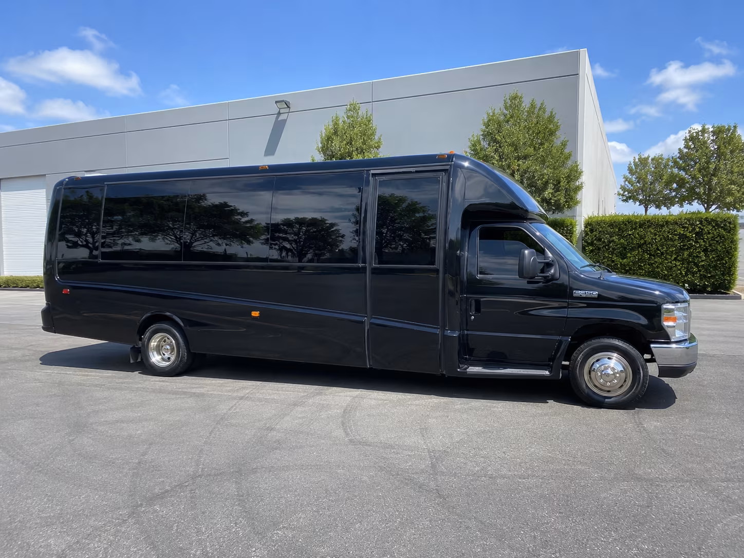 Fullerton Private Event Transportation party bus interior