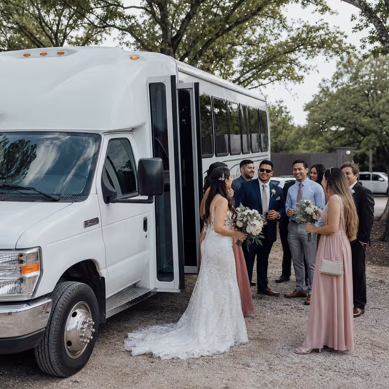 Fullerton Wedding Transportation fleet vehicle