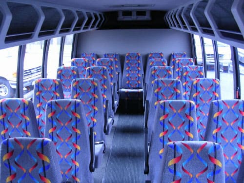 Bakersfield 15-35 Passenger Minibuses Interior