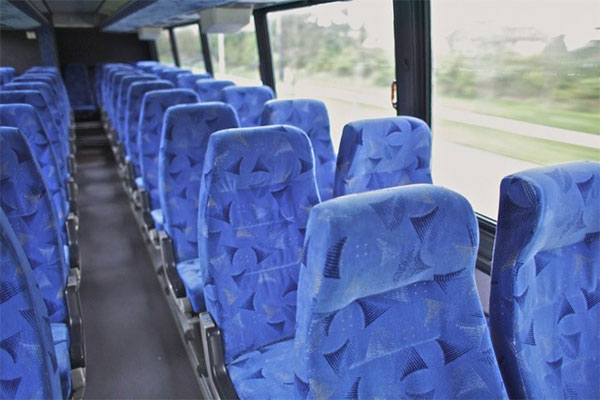 Long Beach 56 Passenger Motor Coaches Interior